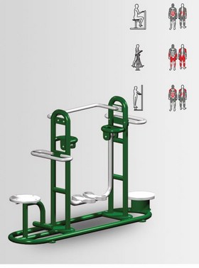Fitnes rekviziti na otvorenom